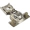 Hardware Resources 105 Degree 1/2" Economical Standard Duty Self-close Compact hinge with 2 cleats and 8 mm Dowels 3390-2-2C - alternate 2